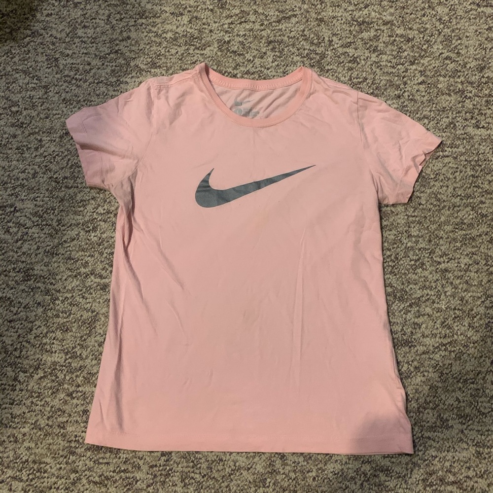 Light pink nike shirt